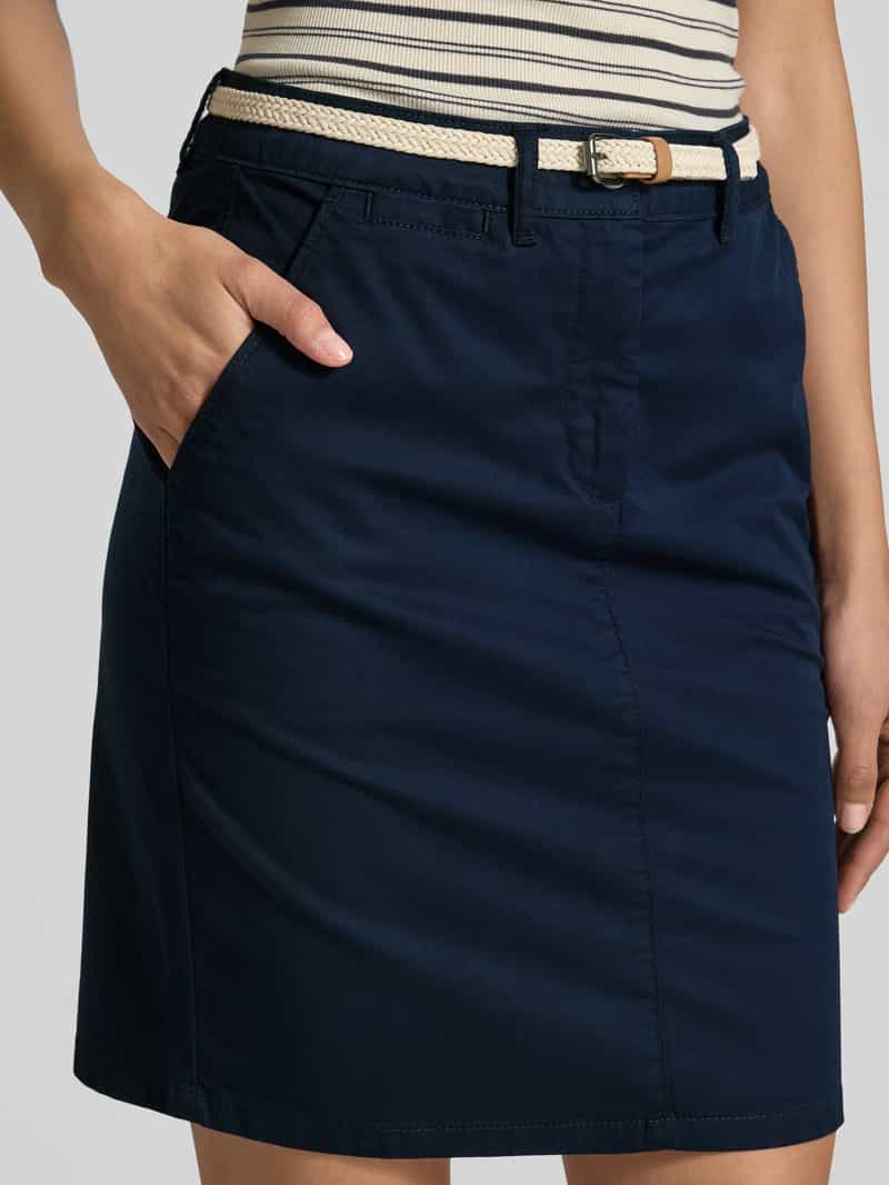 Tom Tailor Regular fit chinorok van katoenmix