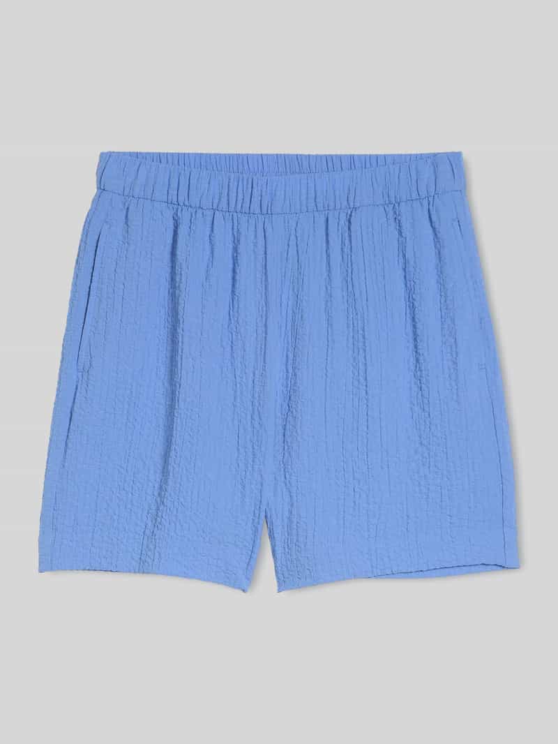 Tom Tailor Denim Loose Fit Stoffshorts aus Viskose-Mix in Bleu, Größe L 2063607L