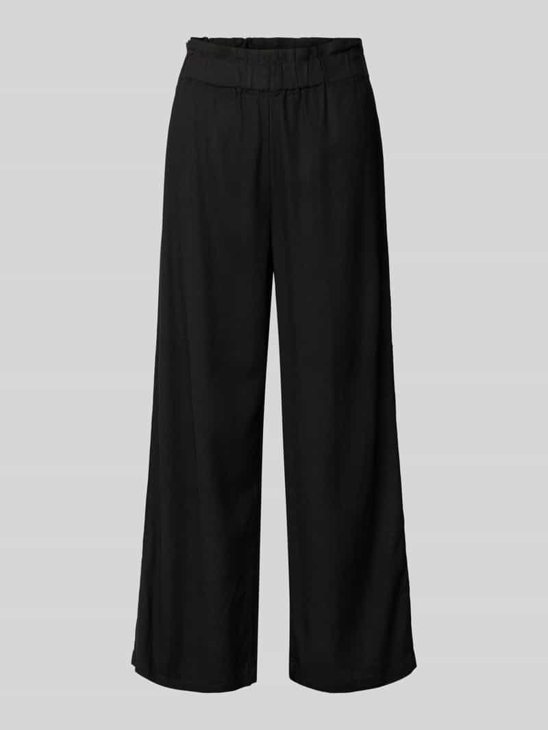 Only Loose fit culotte van een mix van viscose en linnen model 'SOLVI-CARO'