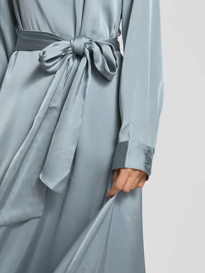 Gestuz Maxi-jurk met opstaande kraag model 'Harper'