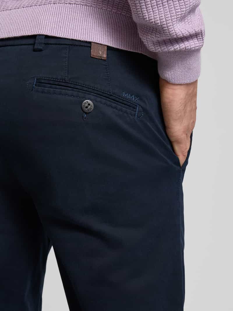 Mmx Regular fit chino met steekzakken model 'LUPUS'