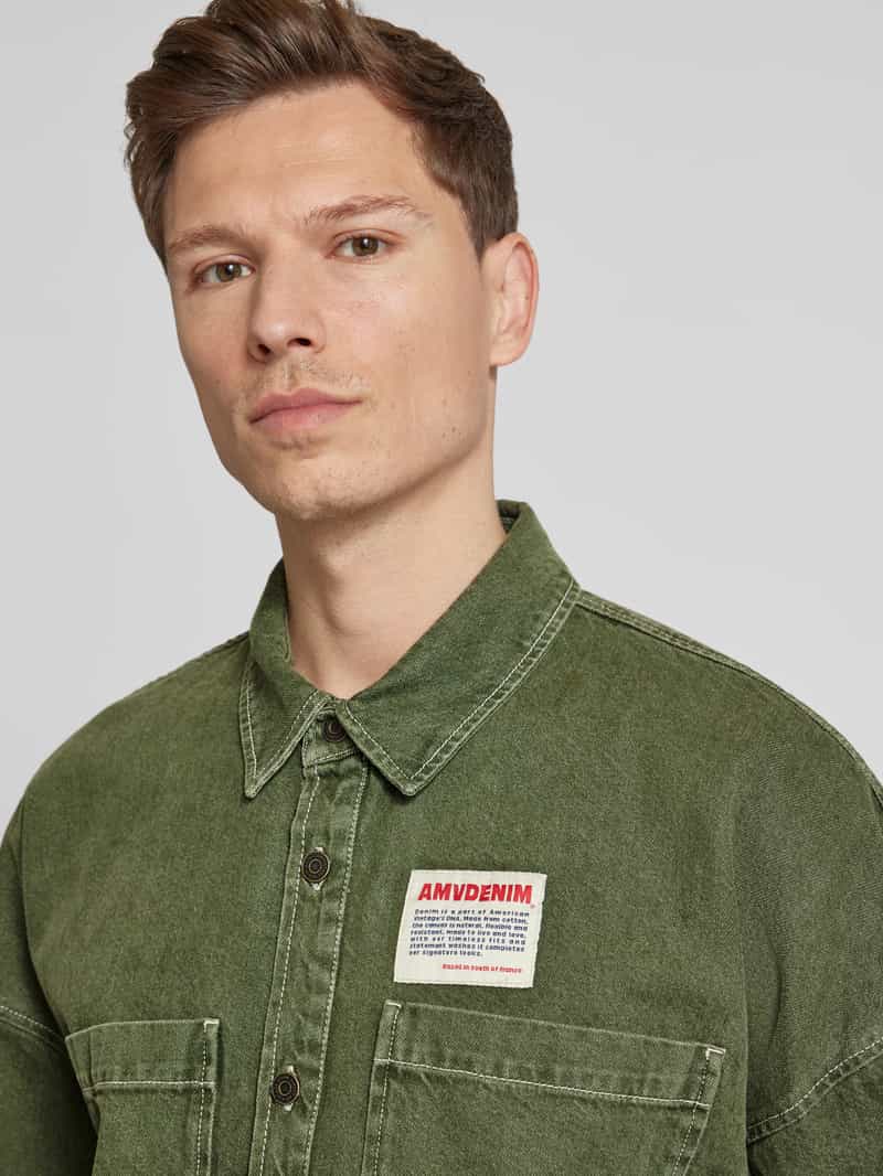 American vintage Vrijetijdsoverhemd met knoopsluiting model 'UZATOWN'