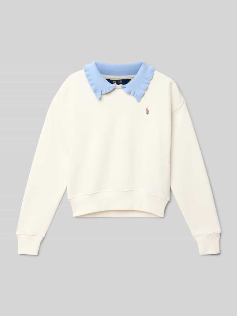 Polo Ralph Lauren Teens Sweatshirt met polokraag