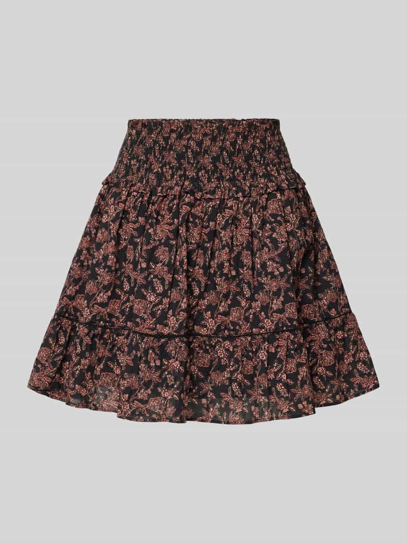Boss Orange Minirok met smokdetails model 'Vantia'