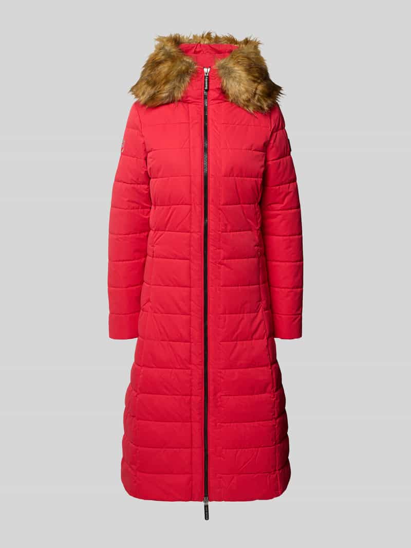 Superdry Gewatteerde mantel met tweewegritssluiting