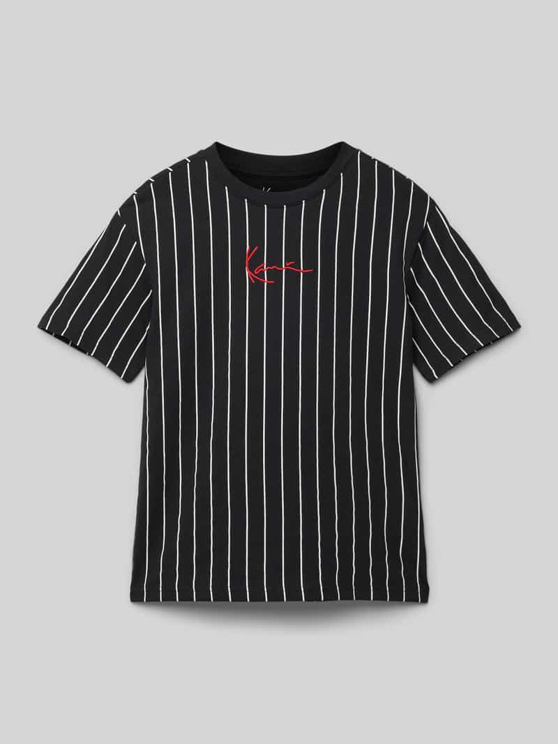 Karl Kani T-shirt met labelstitching