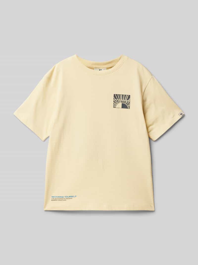 Garcia T-shirt met labelprint