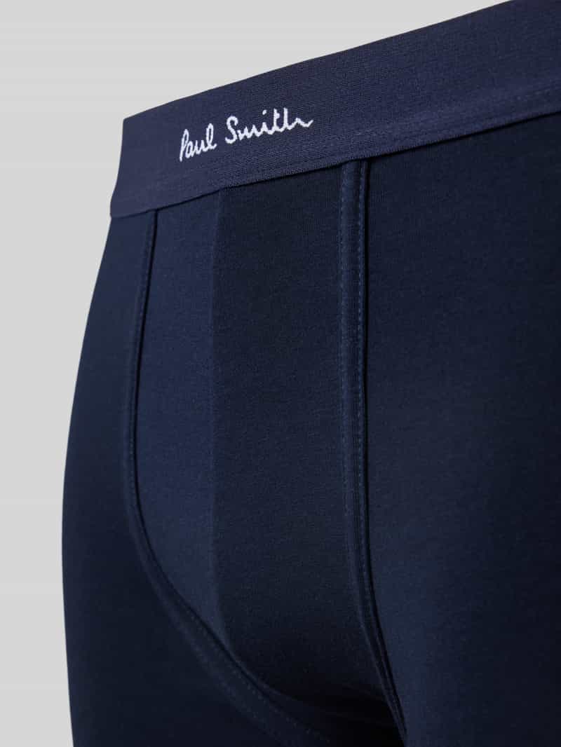 Paul Smith Boxershort met elastische band met logo in een set van 3 stuks