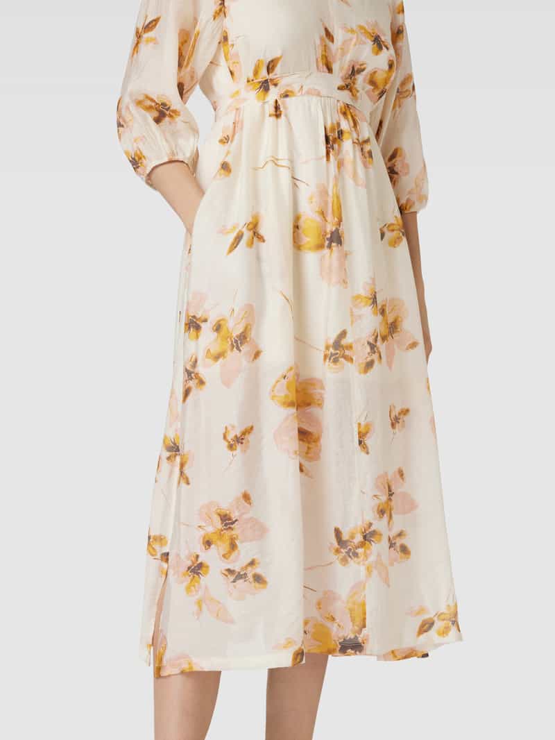 Jake*s Collection Midi-jurk met tuniekkraag