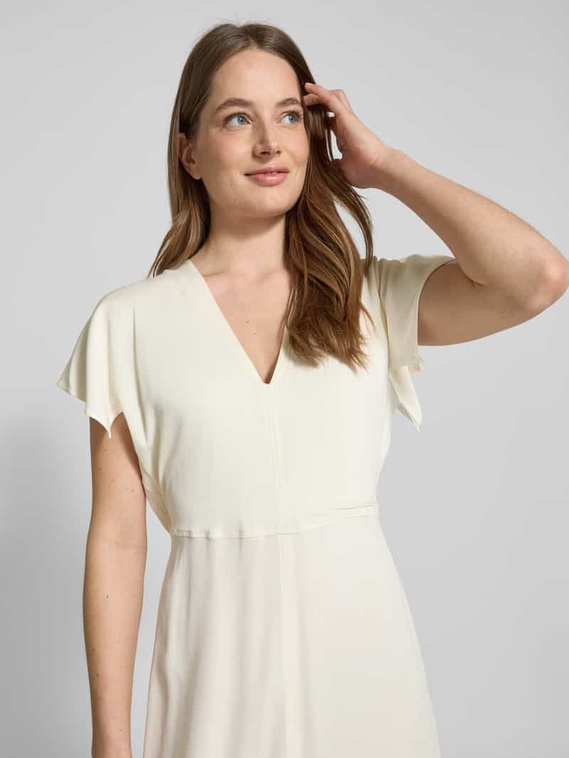 Boss Midi-jurk met V-hals model 'Dieshana'