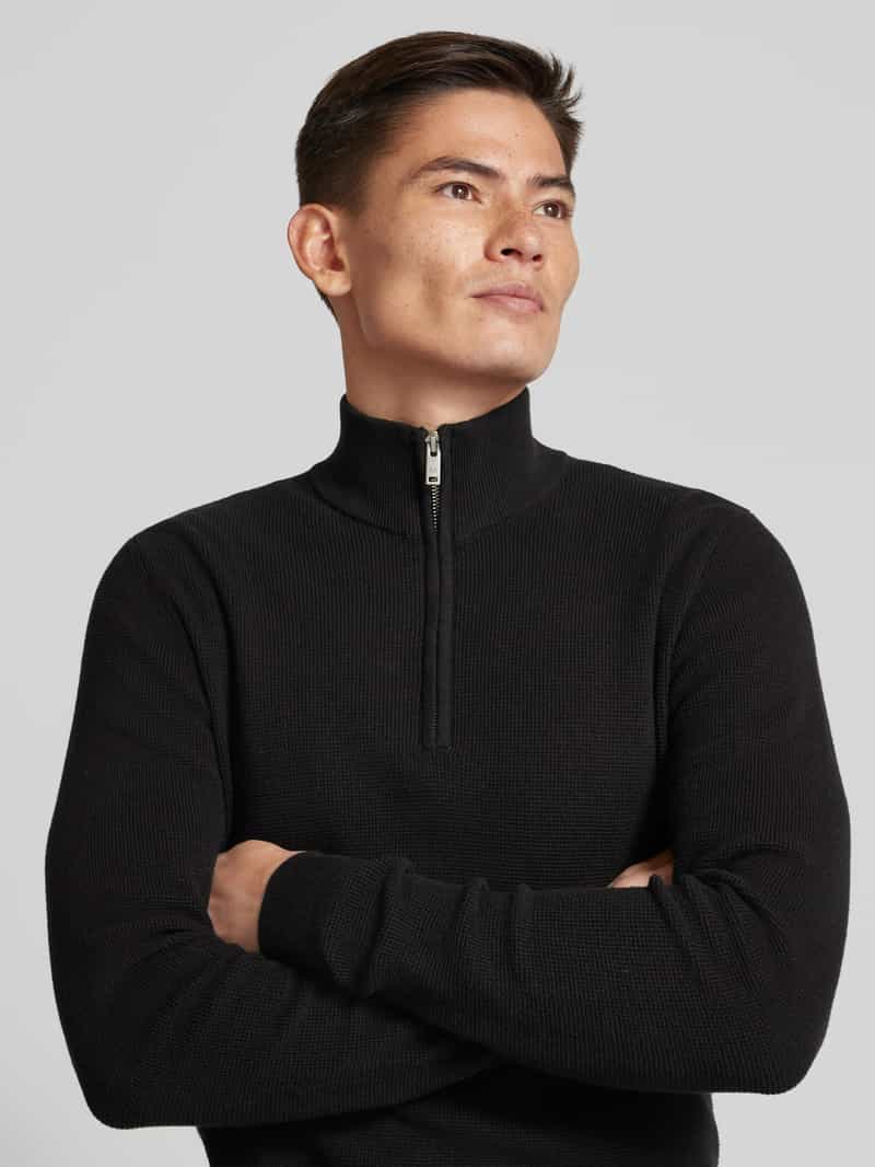 Matinique Gebreide pullover met schipperskraag model 'lagoon'