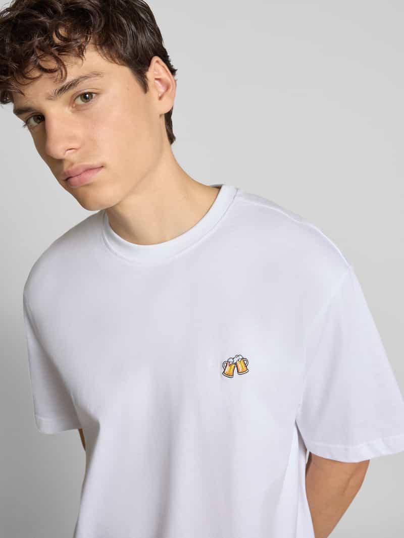 Only & Sons Regular fit T-shirt van puur katoen
