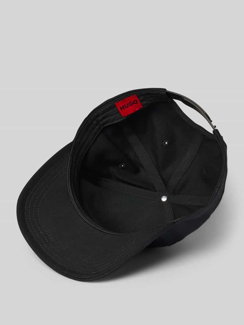 HUGO Baseballpet met labelprint model 'Marsel'