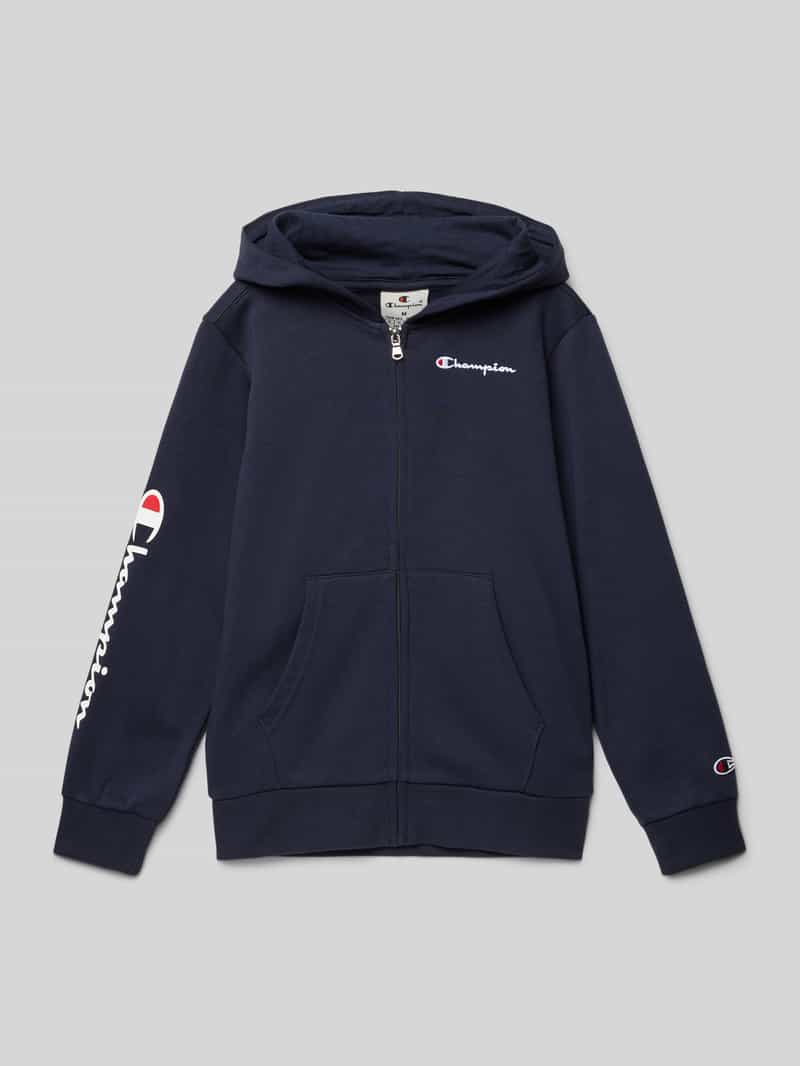 Champion Sweatjack met labelstitching