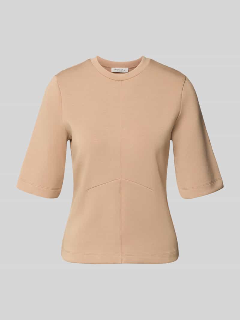 Christian Berg Woman Regular Fit sweatshirt met siernaden