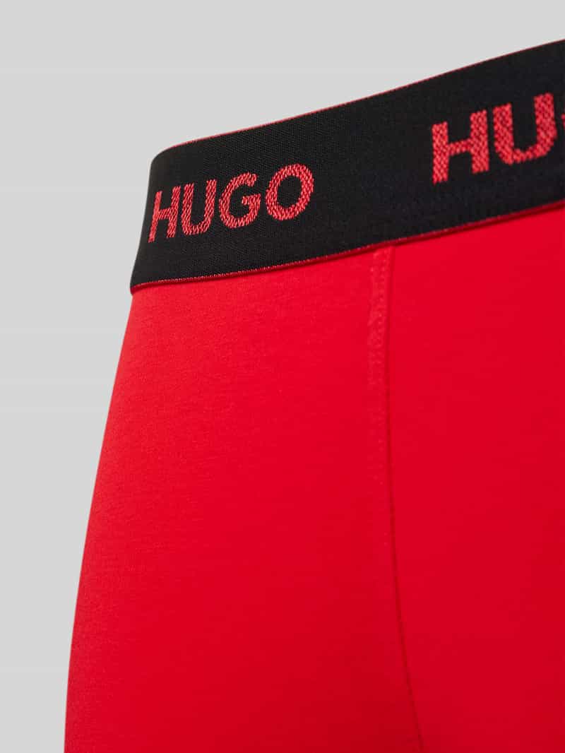 HUGO Boxershort met elastische band in een set van 3 stuks