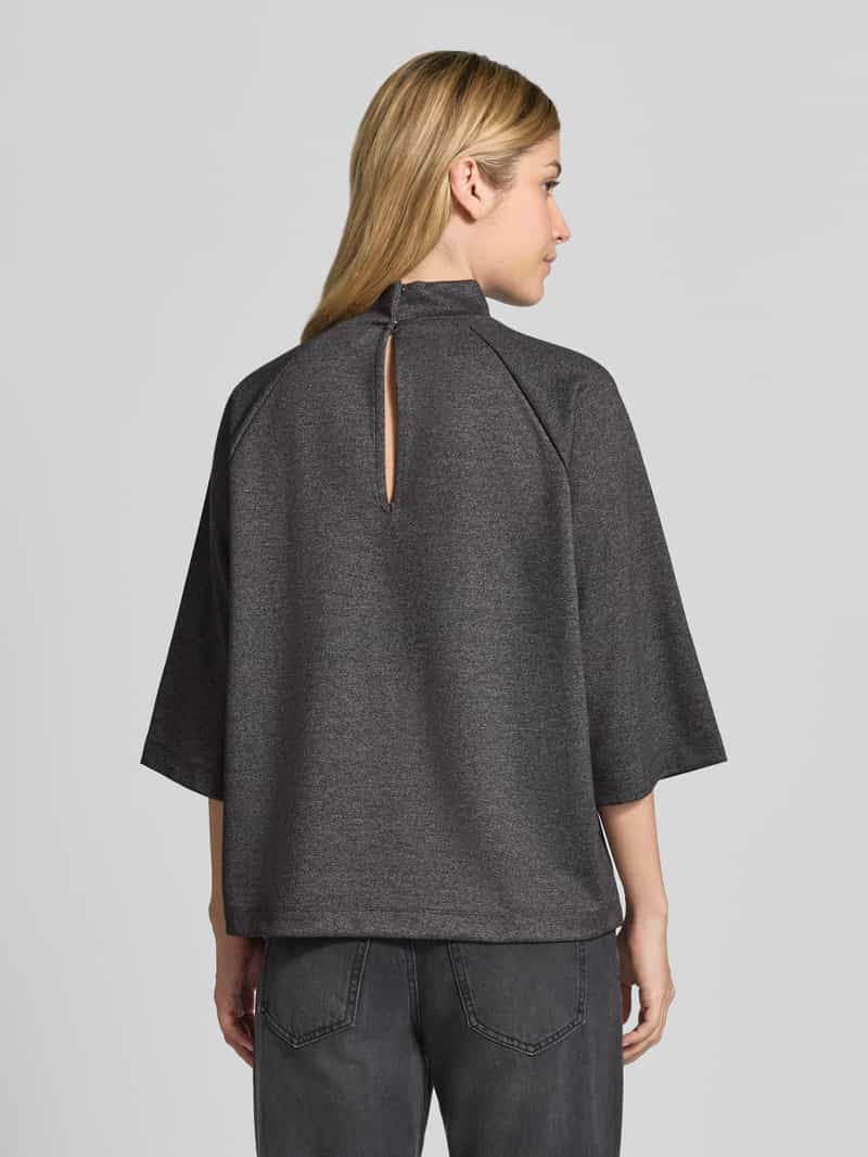 Soyaconcept Loose fit blousetop met mock neck