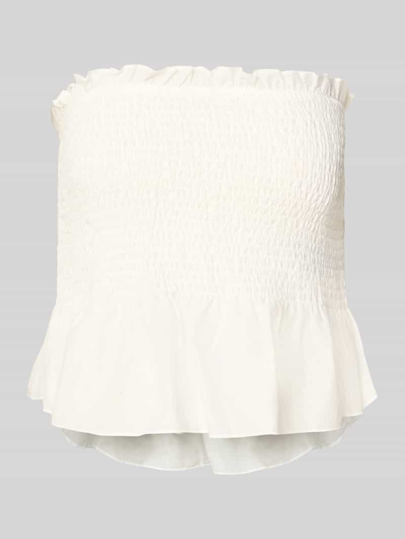 Only Slim fit korte top van puur katoen model 'KATIE'