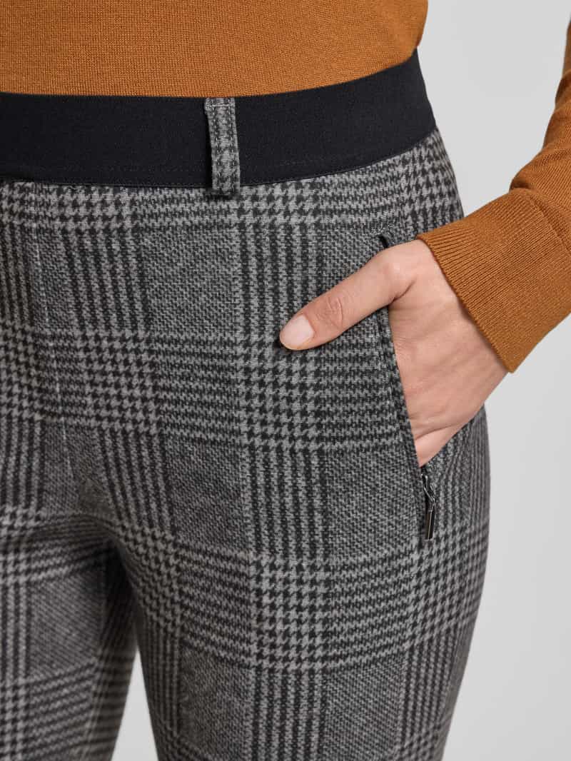 Raphaela By Brax Slim fit stoffen broek met viscose model 'Lillyth'