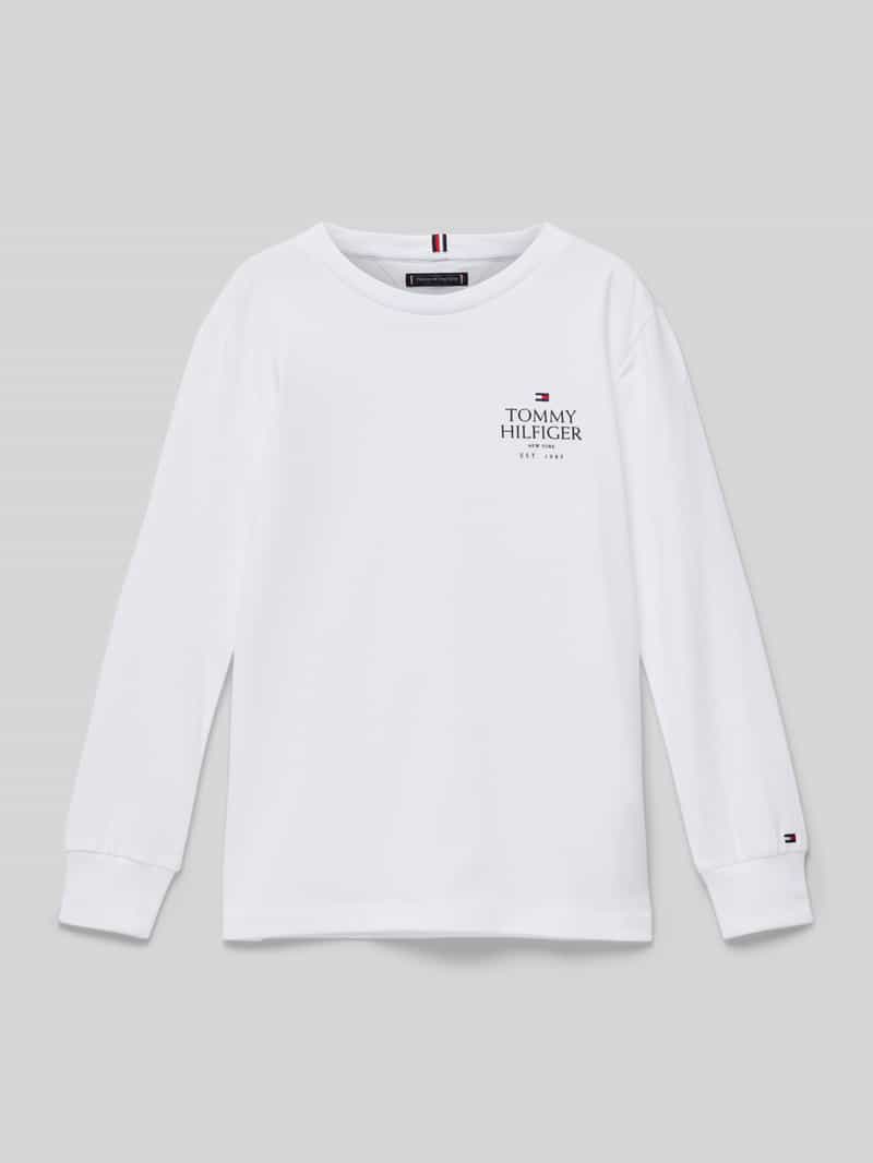 Tommy Hilfiger Teens Longsleeve met ronde hals