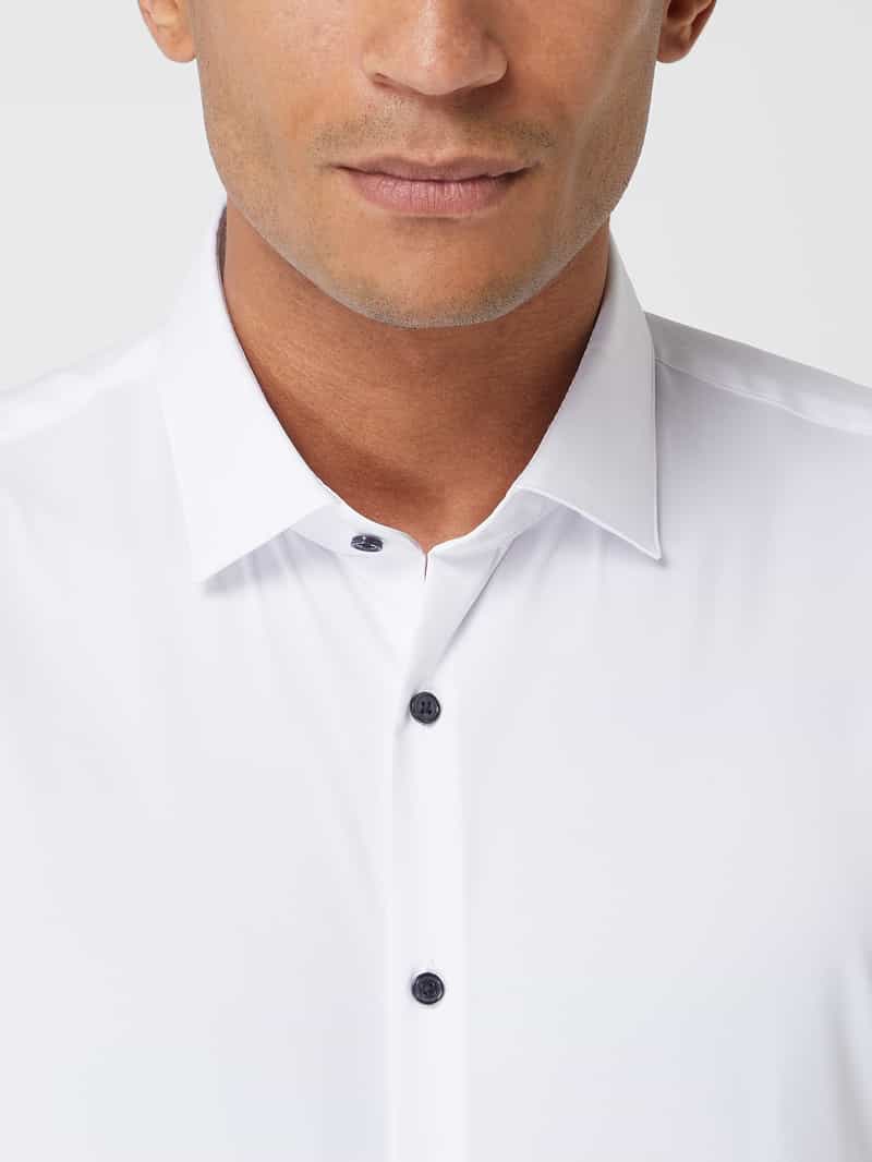 Jake*s Super slim fit zakelijk overhemd met stretch