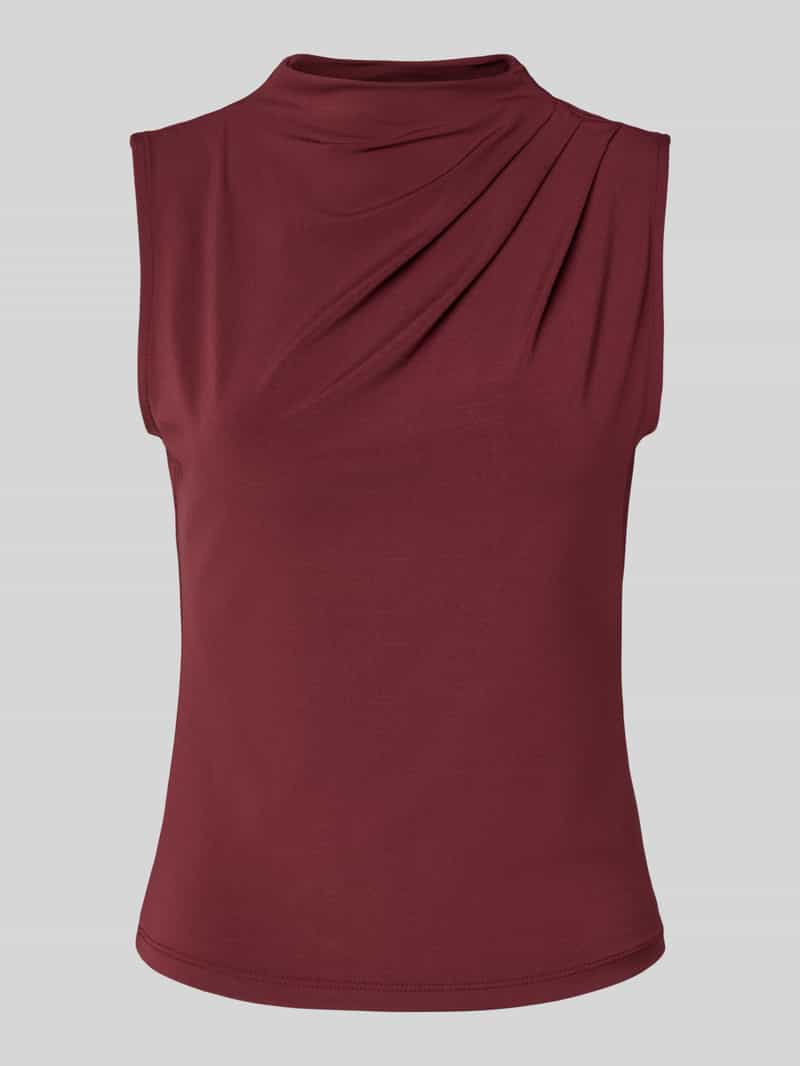 Pieces Shaped fit top met opstaande kraag model 'MADISON'