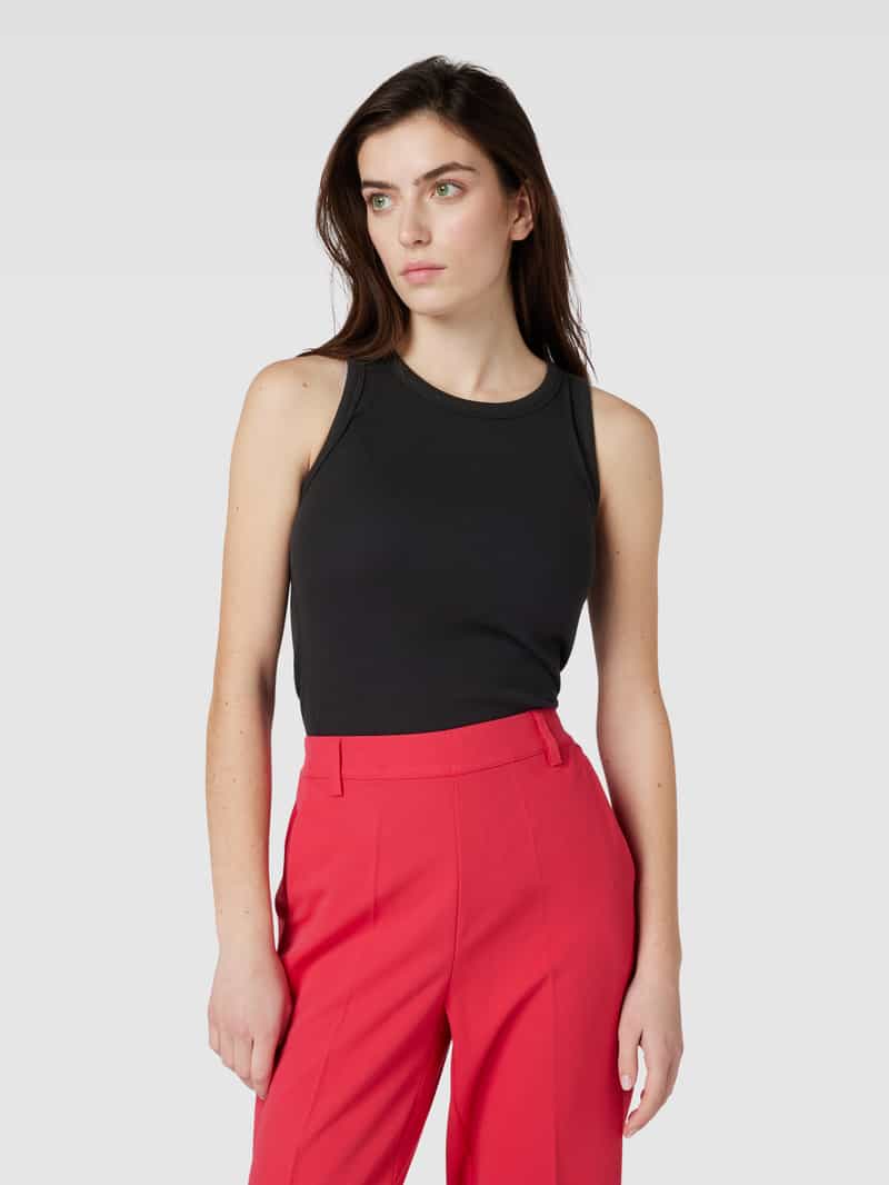 Tanktop in riblook, model 'Hizamond' Fransa