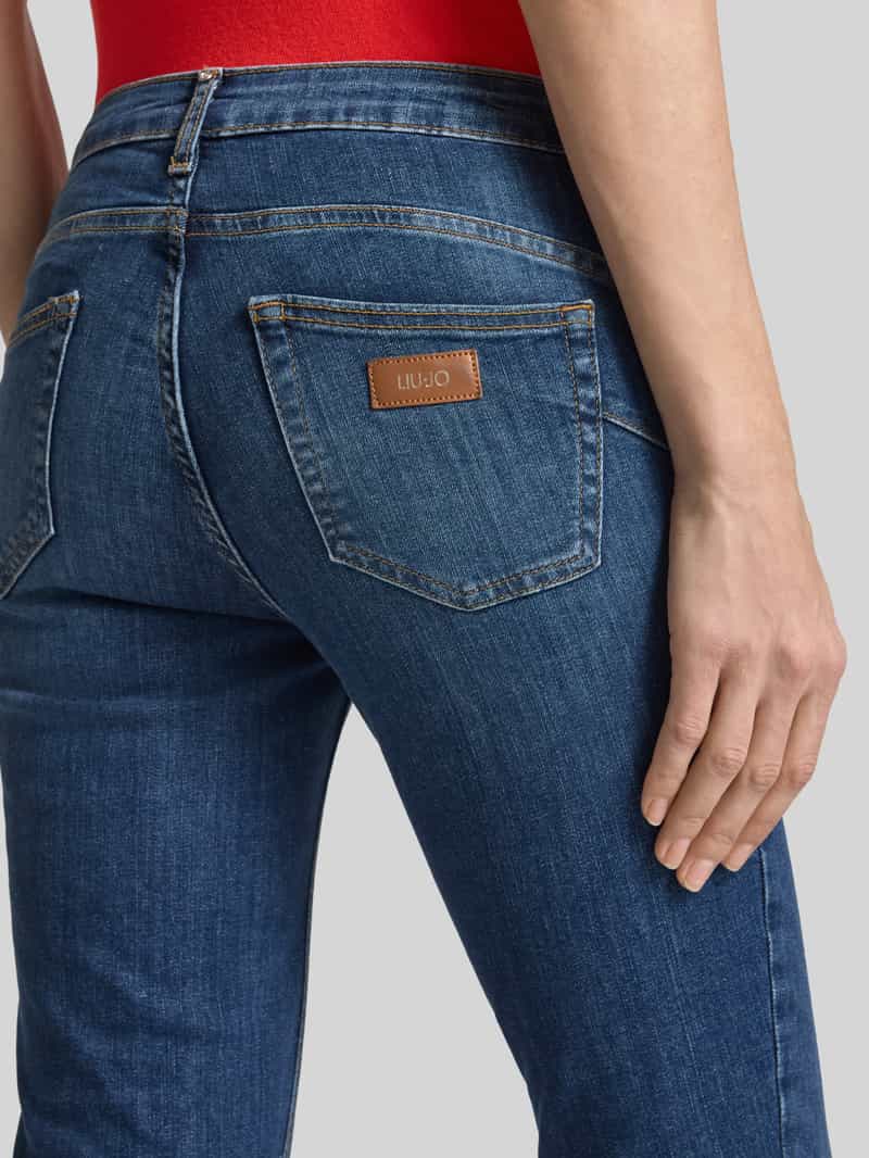 Liu Jo White Flared jeans met 5-pocketmodel