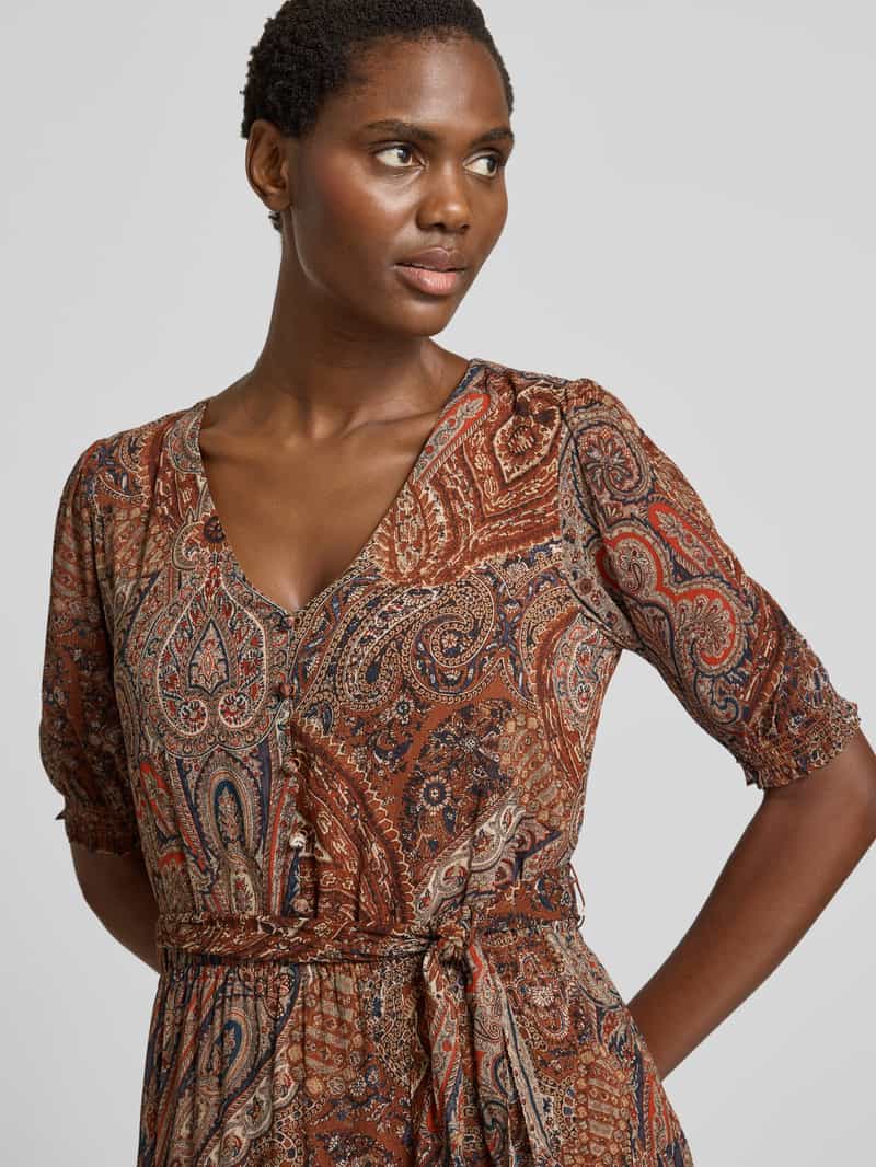 Lauren Ralph Lauren Maxi-jurk met V-hals model 'JEHONATHAN'