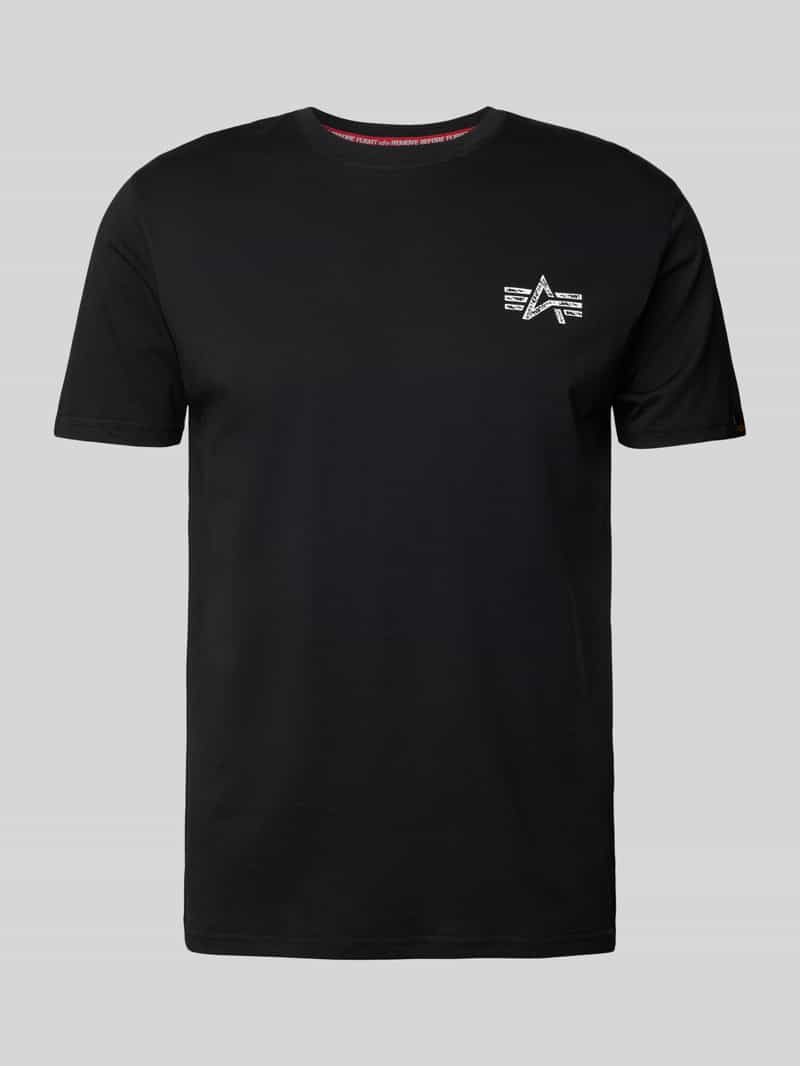 Alpha Industries Shirt met ronde hals Signature BP T