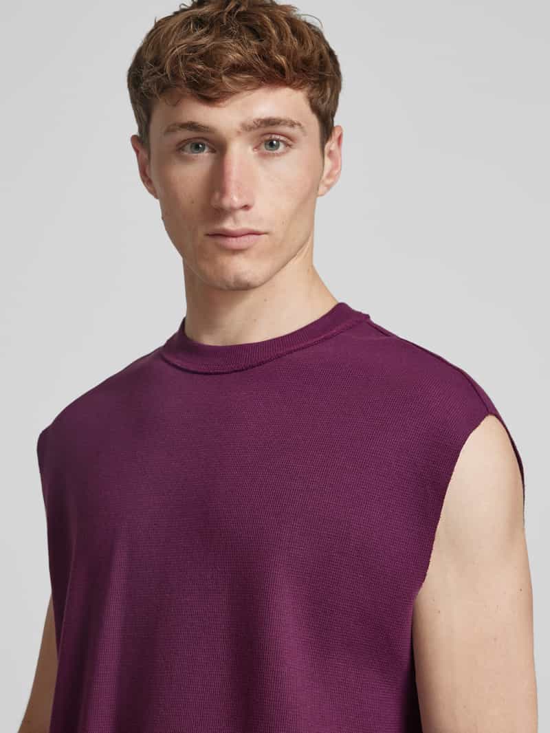 REVIEW Tanktop met structuurmotief