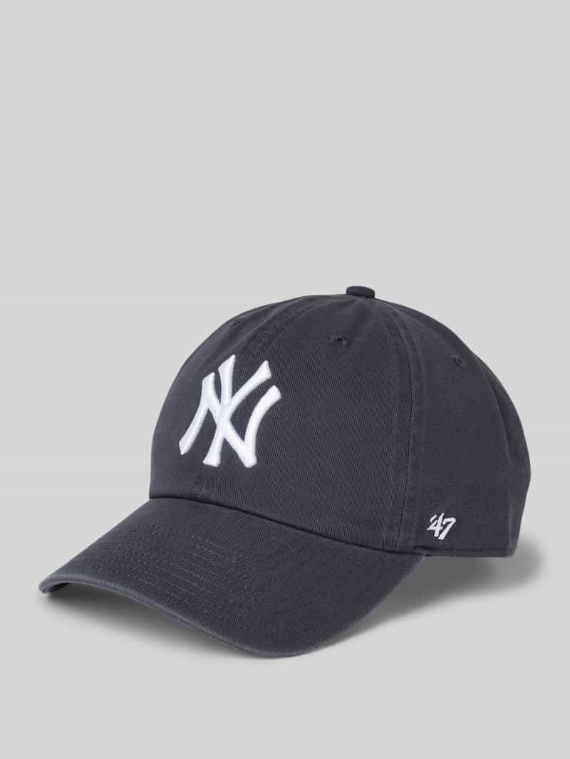 '47 Baseballpet met labelstitching model 'New York Yankees'