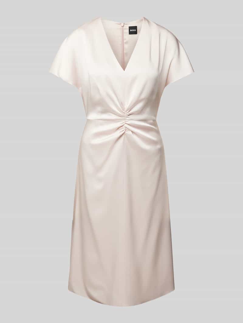Boss Midi-jurk met V-hals model 'Dulania'