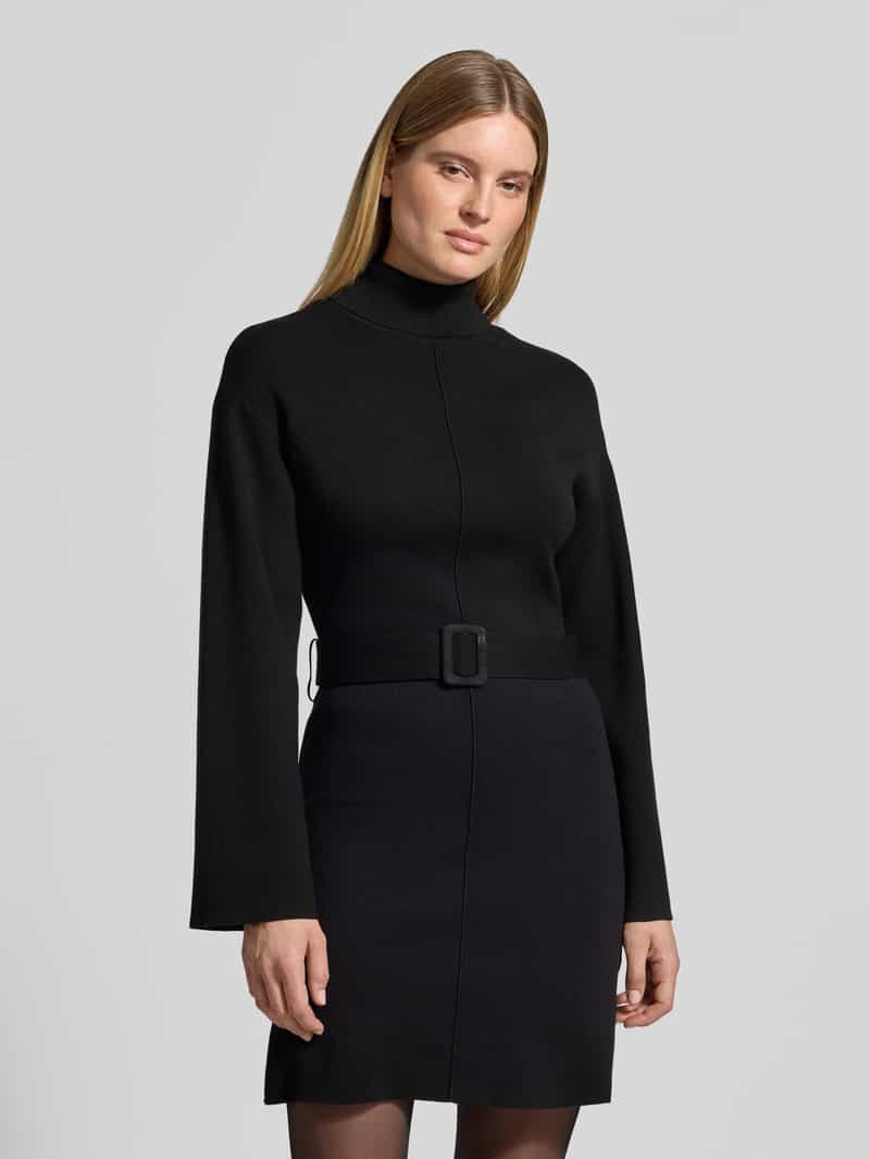 YAS Tricotjurk van viscosemix met riem model 'HAFNI'