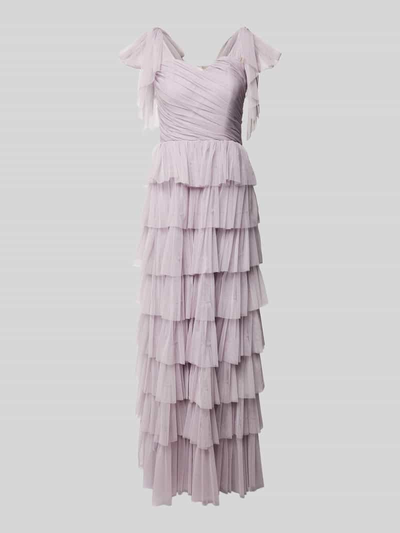 Lace & Beads Avondjurk met volants