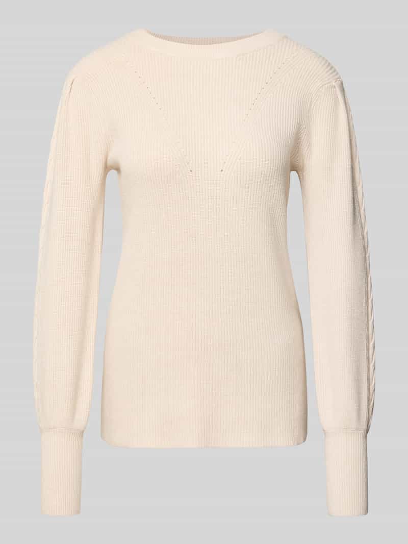 Soyaconcept Gebreide pullover met ribboorden model 'KANITA'
