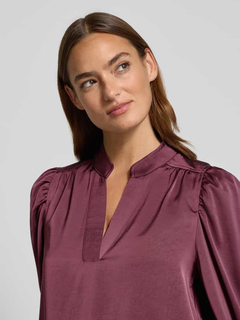 NEO NOIR Blouseshirt met V-hals model 'Rosslyn'