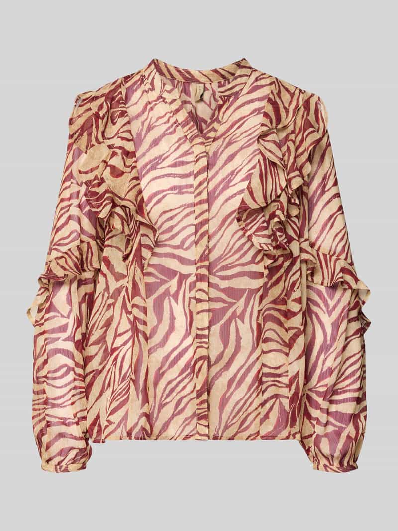 Soyaconcept Blouse met lange mouwen en blinde knoopsluiting model 'VALBORG'