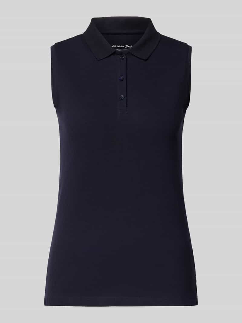 Christian Berg Woman Tanktop met polokraag