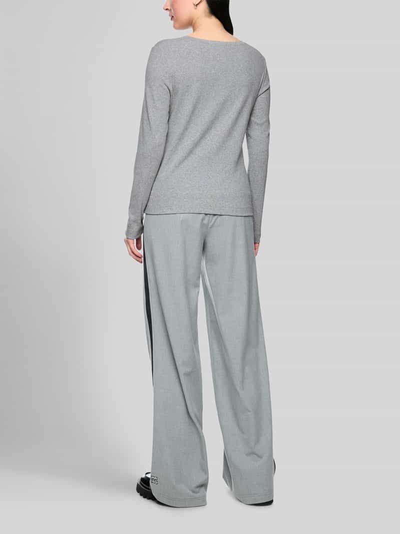 Marc Cain Shirt met lange mouwen met ronde hals