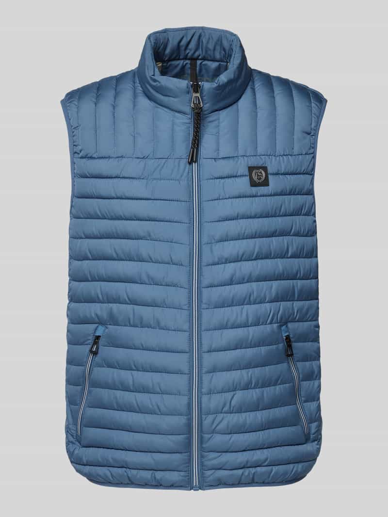 Lerros Bodywarmer met labeldetail