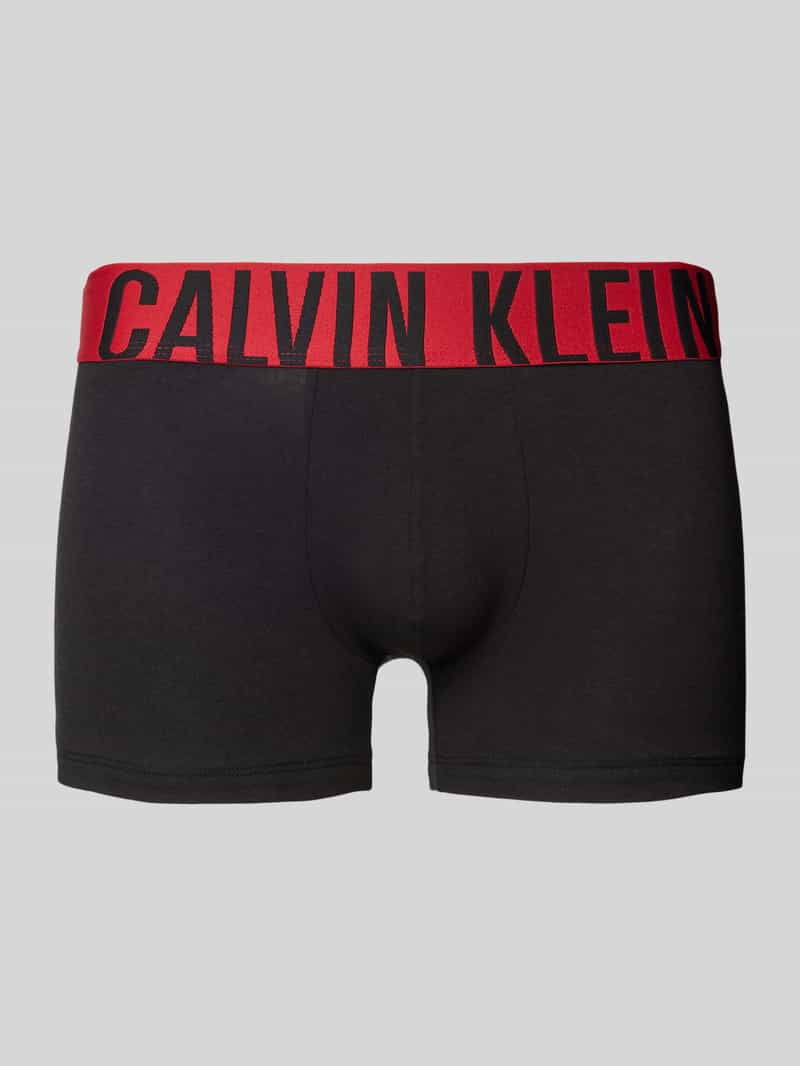 Calvin Klein Underwear Boxershort met band met label in een set van 3 stuks