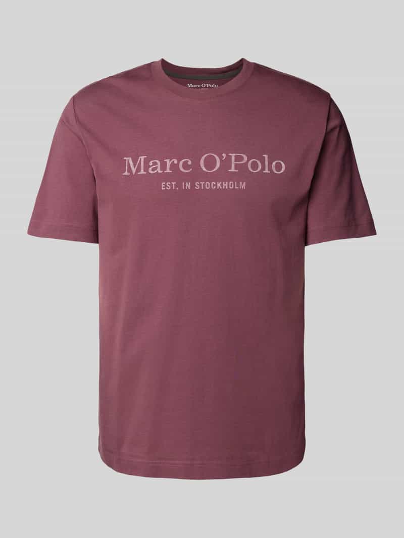 Marc O'Polo Regular fit T-shirt van puur katoen