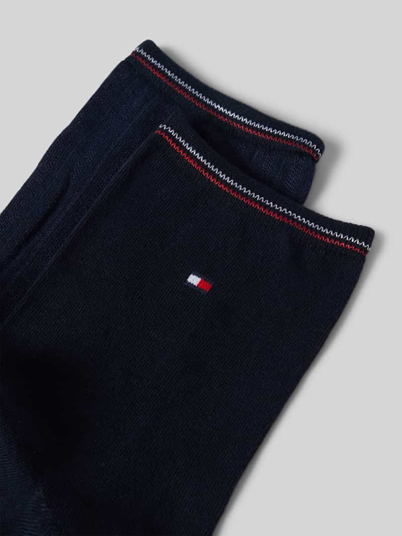 Tommy Hilfiger Sokken met elastische boordjes in een set van 2 paar