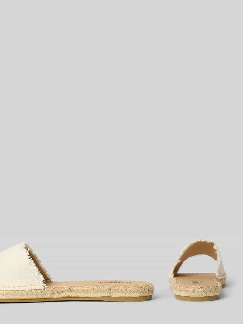 Espadrij Slippers met franjes model 'PLAGE'