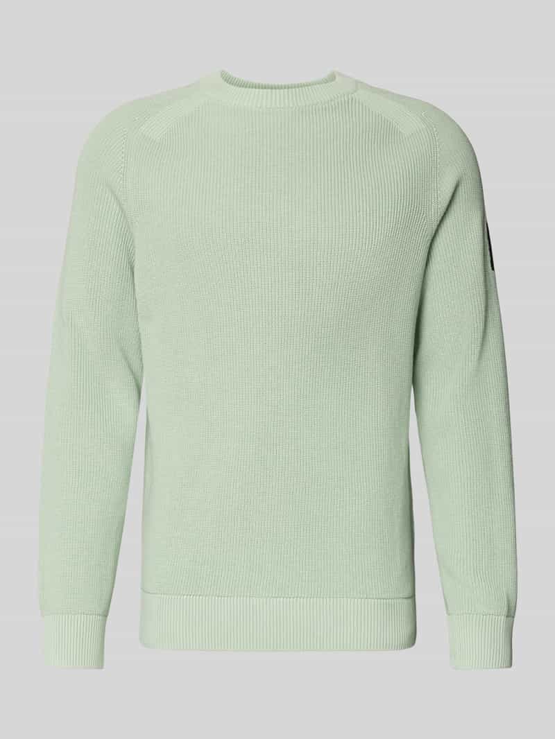 Tom Tailor Denim Regular fit gebreide pullover van zuiver katoen