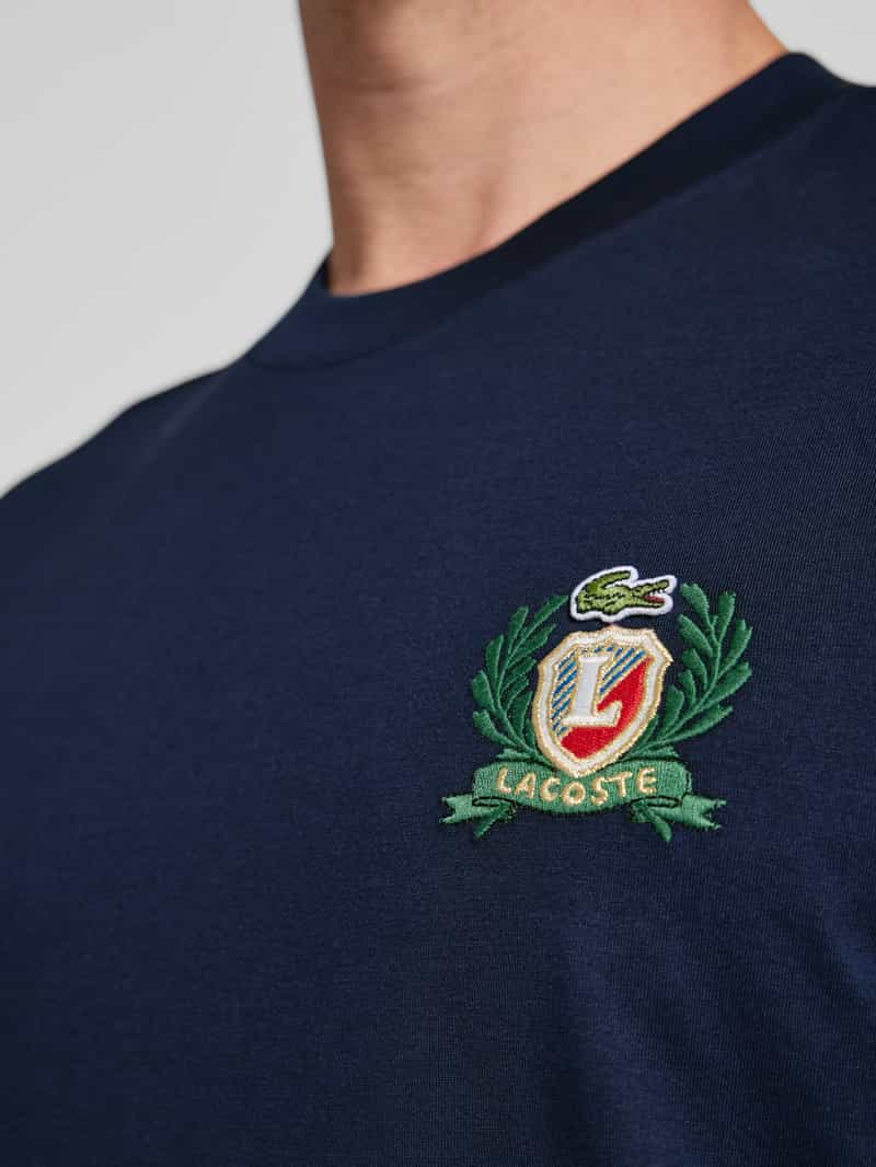 Lacoste Regular fit T-shirt van puur katoen