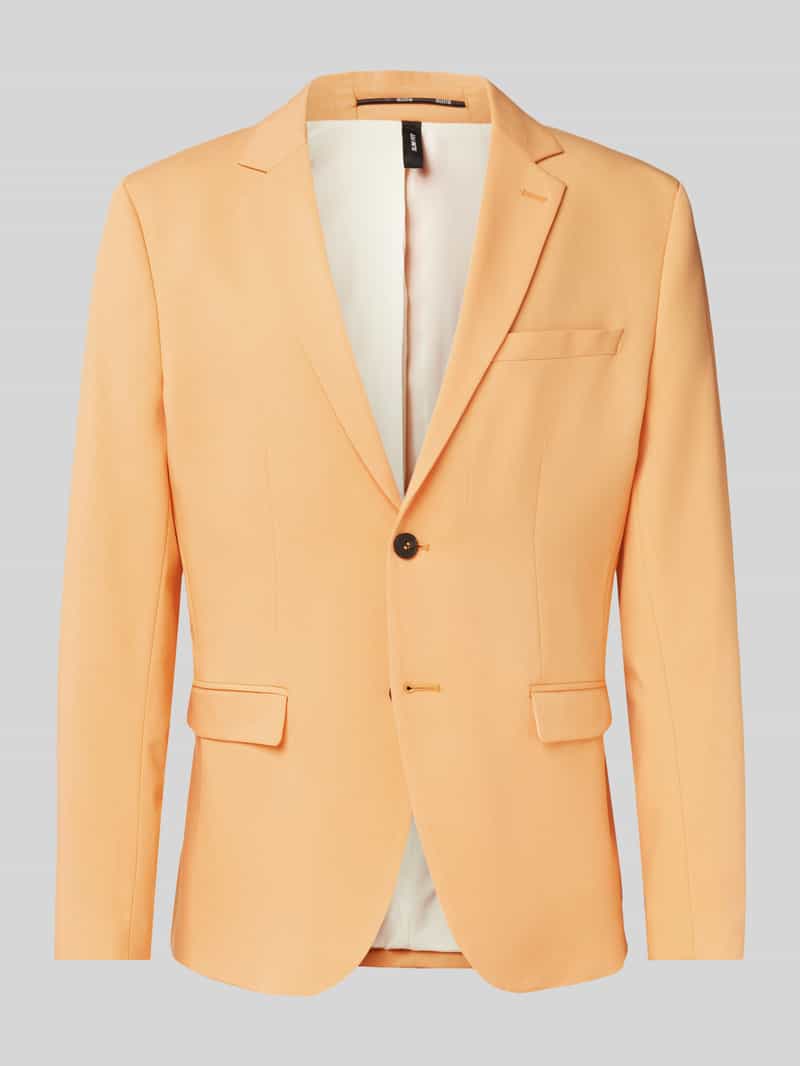 Selected Homme Slim fit colbert met paspelzak op de borst model 'LIAM'
