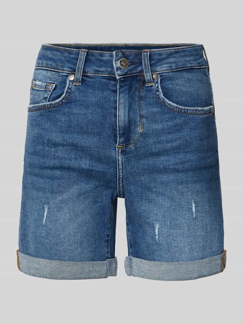 Liu Jo White Korte regular fit jeans in 5-pocketmodel