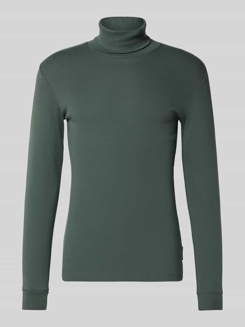 Marc O'Polo Shaped fit shirt met lange mouwen van puur katoen met col
